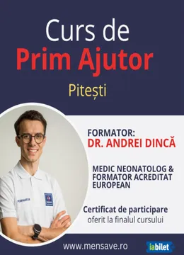 Pitești: Cursuri de prim ajutor cu MENSAVE