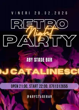 Râmnicu Vâlcea: Retro Night Party