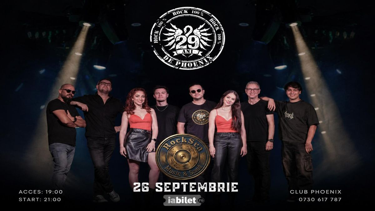 Aniversare Phoenix Club - 29 de ani cu Rock Sea