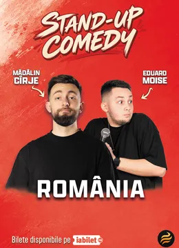 Turneu Stand-up comedy cu Mădălin Cîrje și Edi Moise