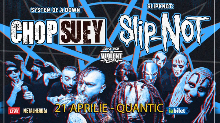 Forever NU!: Tribute Festival Tour cu Slip-Not, si Chop Suey + Violent Inzident