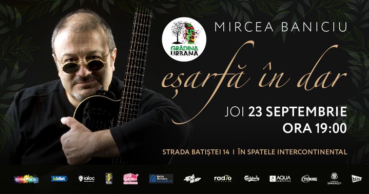 Concert Mircea Baniciu | Eșarfă în dar