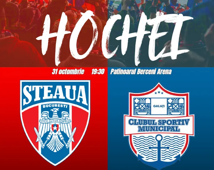 Hochei: CSA Steaua București - CSM Galați