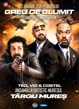 Targu Mures: Greu de glumit cu Teo, Vio și Costel | Stand Up Comedy Show - SHOW 2