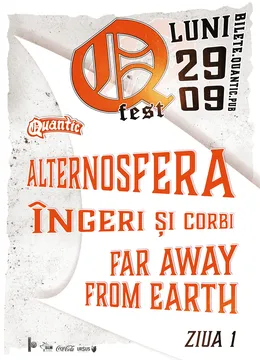 QFest – Ziua I  – Alternosfera | Îngeri și Corbi | Far Away From Earth
