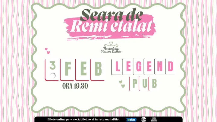 Iaşi: Seara de Remi etalat