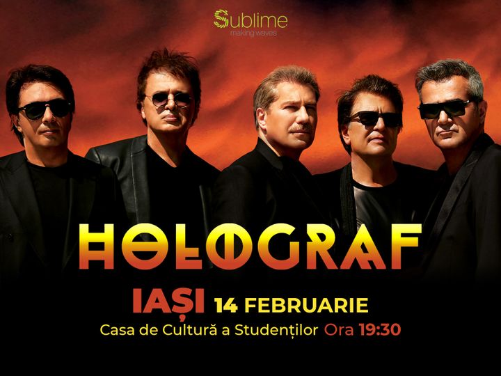 Concert extraordinar HOLOGRAF @ Iasi