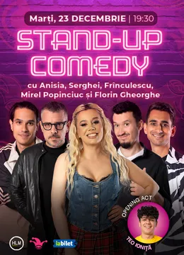 The Fool: Stand-up comedy cu Anisia, Serghei, Frînculescu, Mirel Popinciuc și Florin Gheorghe