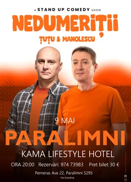Paralimni: Stand-up Comedy - Dan Tutu si Cristi Manolescu