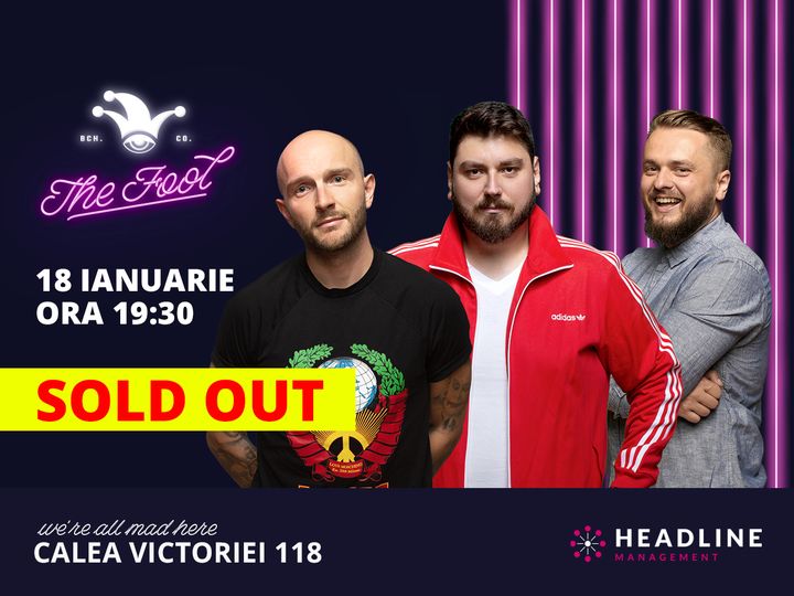 The Fool: Stand-up comedy cu Bordea, Micutzu și Cortea