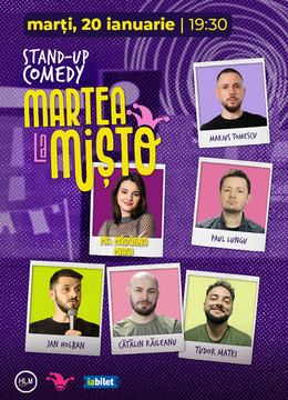 The Fool: Marțea la Mișto cu Marius Tomescu, Paul Lungu, Jan Holban, Cătălin Răileanu și Tudor Matei