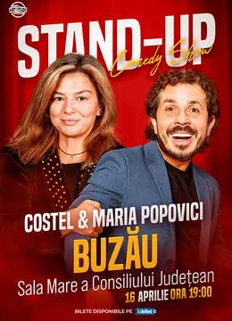 Buzău: Costel și Maria Popovici - Stand Up Comedy Show