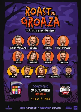 Roast de Groaza la ComicsClub!