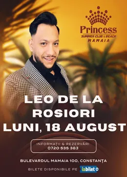 Mamaia: Concert Leo de la Rosiori