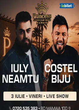 Mamaia: Concert Iuly Neamtu x Costel Biju