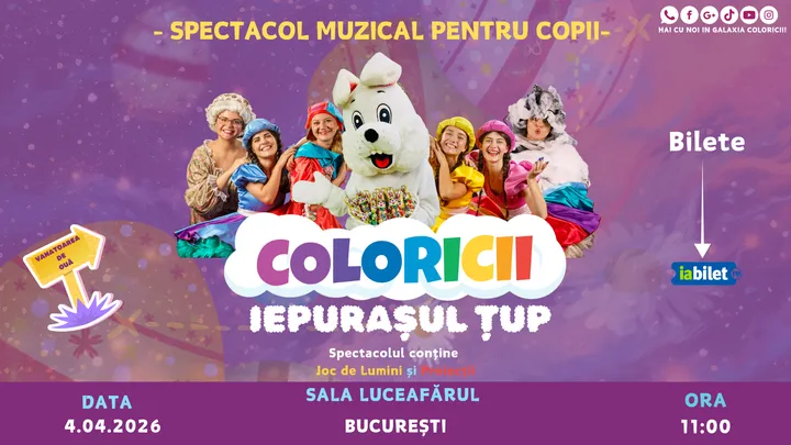 Coloricii și Iepurașul ȚUP