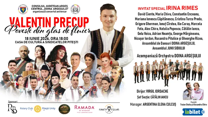 Pitești: Valentin Precup – Poveste din glas de fluier