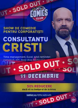 Consultantu Cristi - Show De Comedie pentru Corporatiști la ComicsClub!