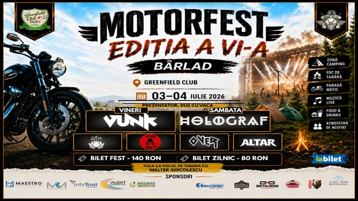 Barlad: Motorfest Bârlad – Ediția a VI-a