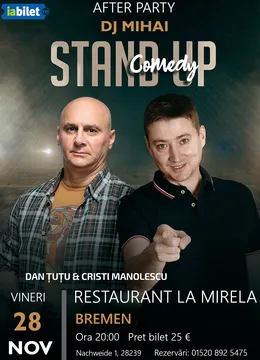 Bremen: Stand-up Comedy - Dan Tutu si Cristi Manolescu