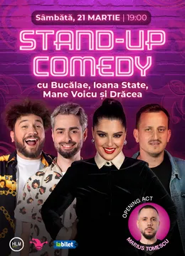 The Fool: Stand-up comedy cu Bucălae, Ioana State, Mane Voicu și Drăcea