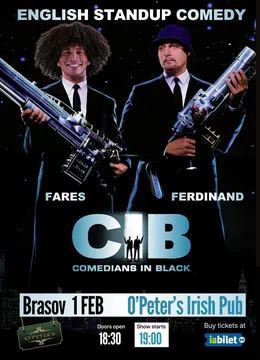 Brasov: Comedians in Black