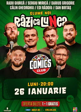 Stand-up Comedy Râzi ca luNea la ComicsClub!
