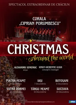 Turneu Christmas around the World: Corala Ciprian Porumbescu