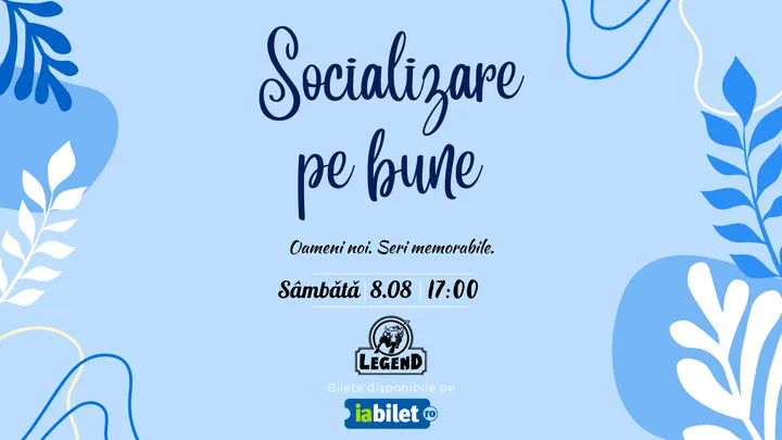Iași: Socializare pe bune