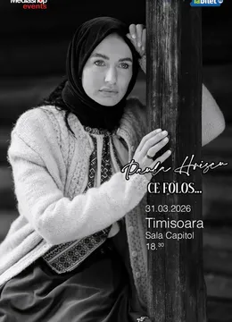 Timisoara: Concert de pricesne cu Paula Hriscu "Ce folos"