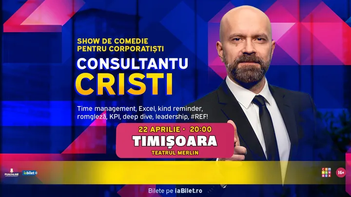 Timișoara: Consultantu Cristi - Show De Comedie pentru Corporatiști