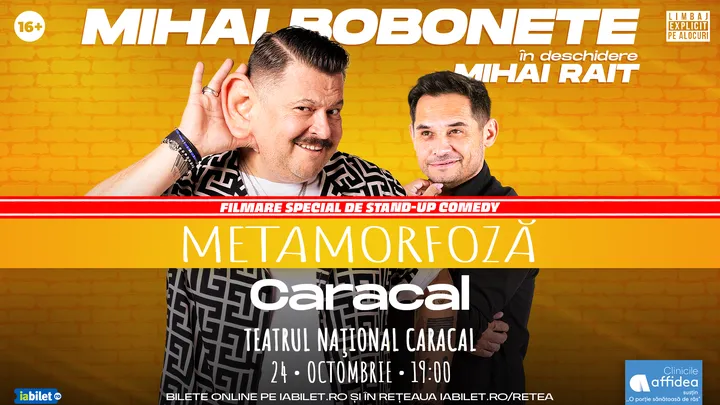 Caracal: Mihai Bobonete - Metamorfoză - Filmare Special