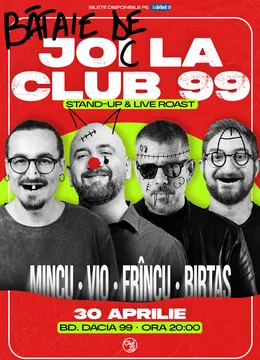Bătaie de joi cu Mincu, Vio, Frîncu & Birtaș la Club 99