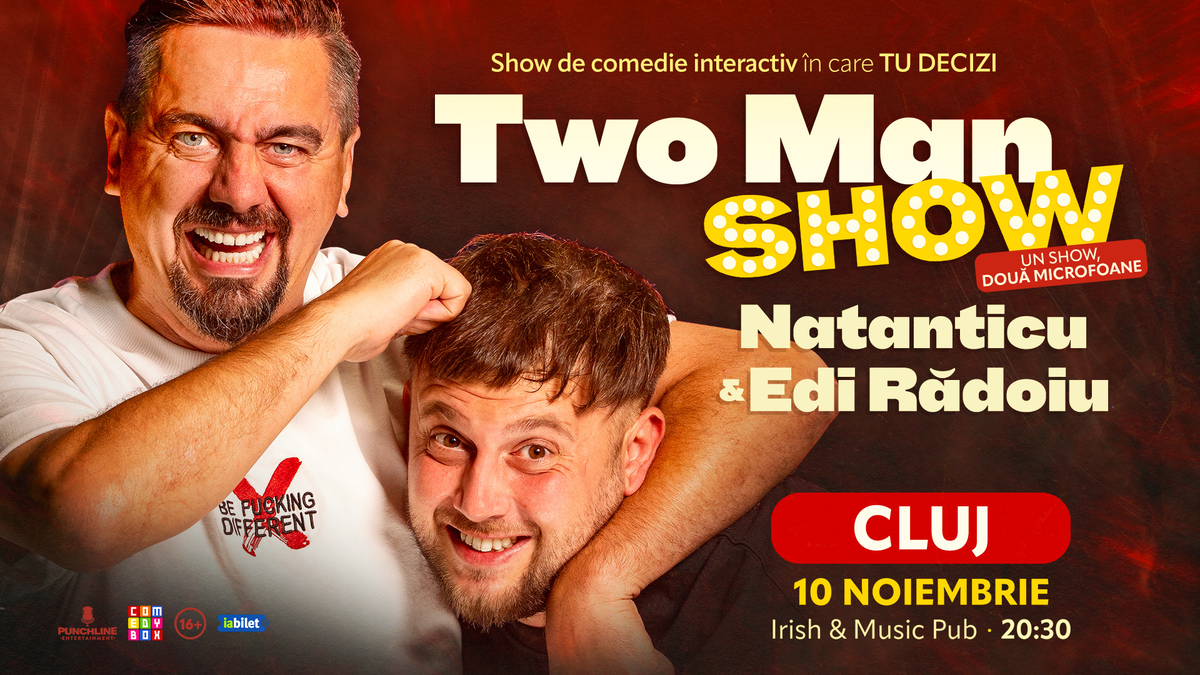 Stand-up comedy cu Natanticu și Edi Rădoiu | Two Men Show