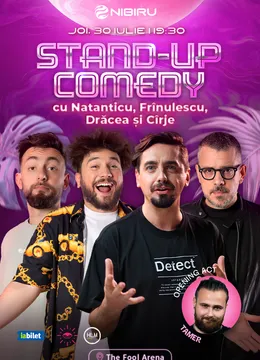 Costinești: The Fool Arena ~ Stand-ul comedy cu Natanticu, Frînculescu, Drăcea și Cîrje