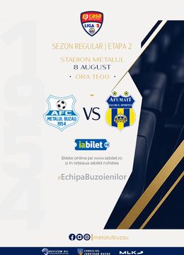 Buzau: Metalul Buzău – CS Afumați
