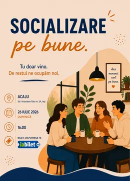 Iași: Socializare pe bune