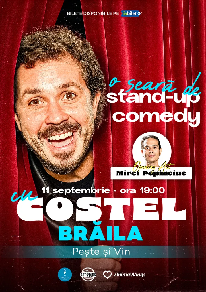 Braila: O seară de stand up comedy cu Costel | Comedy Show