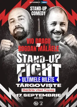 Târgoviște: Stand-Up Fight cu Vio și Mălăele | Stand Up Comedy Show