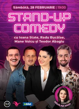 The Fool: Stand-up comedy cu Ioana State, Bucălae, Mane Voicu și Drăcea
