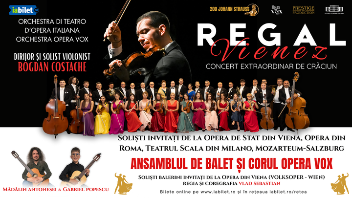 Iasi: Regal vienez - Concert Extraordinar de Craciun