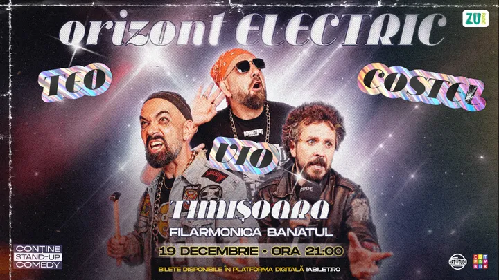 Timisoara: Teo, Vio și Costel - Orizont Electric | Stand Up Comedy Show 2