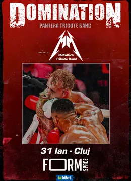 Cluj-Napoca:  Domination (Pantera) & Metal Militia (Metallica) - /FORM Space