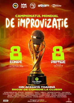 Campionatul Mondial de Improvizație | Semifinală 1 | Comedy Show la Club99