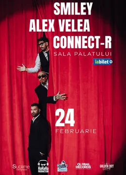 SMILEY, ALEX VELEA SI CONNECT-R @ SALA PALATULUI