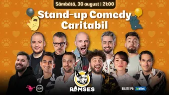 The Fool: Stand-up comedy caritabil Asociația Ramses cu Bordea, Drăcea, Frînculescu, Andrei Ciobanu, Cîrje, Radu Bucălae, Ioana Luiza, Dobrotă, Popinciuc, Florin Gheorghe și Vlad Cazacu