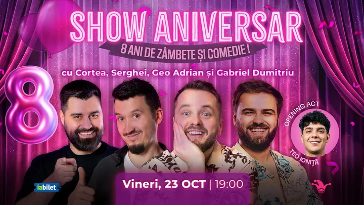 The Fool: Stand-up comedy cu Cortea, Serghei, Geo și Gabriel Dumitriu