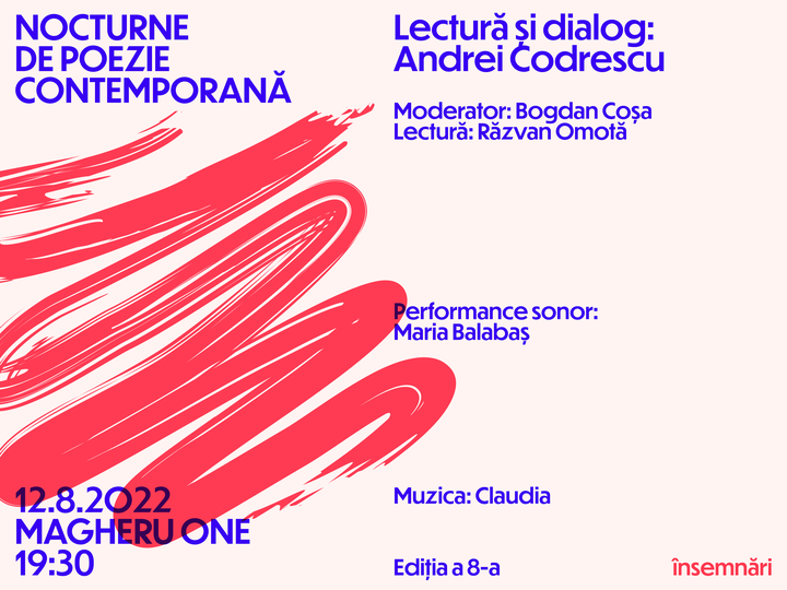 Nocturne de poezie contemporană, ediția a 8-a I ANDREI CODRESCU