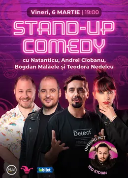The Fool: Stand-up comedy cu Natanticu, Andrei Ciobanu, Bogdan Mălăele și Teodora Nedelcu