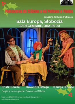 Slobozia: Petrecerea de Craciun a lui Pettson si Findus